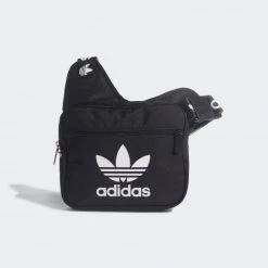 Προϋπολογισμός 🧨 Mini Bags Adidas Originals Adicolor Ανδρική Τσάντα Χιαστή BLACK/WHITE 👍