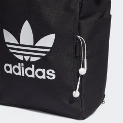 Αγορά 💯 Σακίδια Πλάτης / 🎒 Backpacks Adidas Originals Adicolor Classic Roll-Top 🎒 Backpack BLACK 🥰 -adidas-originals Κατάστημα adidas originals adicolor classic roll top backpack 2