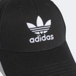 Best Pirce 🥰 Καπέλα Adidas Originals Trefoil ⚾ Baseball Καπέλο BLACK/WHITE 😀 -adidas-originals Κατάστημα adidas originals baseb class tre 16