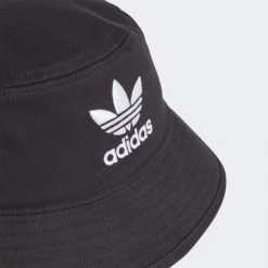 Πολύ καλή προσφορά 🤩 Καπέλα Adidas Originals Trefoil Bucket Hat BLACK/WHITE 🌟 -adidas-originals Κατάστημα adidas originals bucket hat ac 11