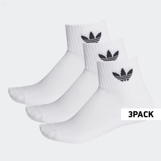 Ολοκαίνουργιο 🎉 Κάλτσες Adidas Originals Mid-Cut Crew 🧦 Socks White/White/Black 🧨 3 Ολοκαίνουργιο 🎉 Κάλτσες Adidas Originals Mid-Cut Crew 🧦 Socks White/White/Black 🧨