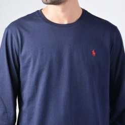 Κουπόνι 🤩 Μπλούζα μακρύ μανίκι Polo Ralph Lauren Ανδρική Μπλούζα με Μακρύ Μανίκι INK 🔥 -adidas-originals Κατάστημα polo ralph lauren 26 1 jersey lsl tsh 6