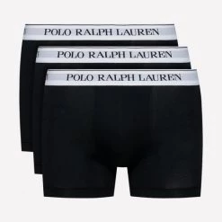 Νέος 😀 Εσώρουχα Polo Ralph Lauren Bci Ανδρικά Μπόξερ 3-Pack BLK WHT/BLK WHT/BLK WHT ⭐ -adidas-originals Κατάστημα polo ralph lauren 3p clssic trunk 4