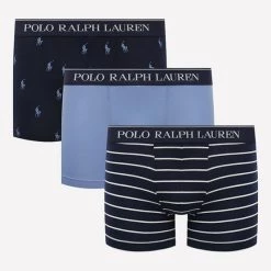 Τοπ 10 🤩 Εσώρουχα Polo Ralph Lauren 3-Pack Ανδρικά Μπόξερ NVY AOPP/WNT SKY/NVY STRP 😍 -adidas-originals Κατάστημα polo ralph lauren bci cotton elastane clssic trunk 11