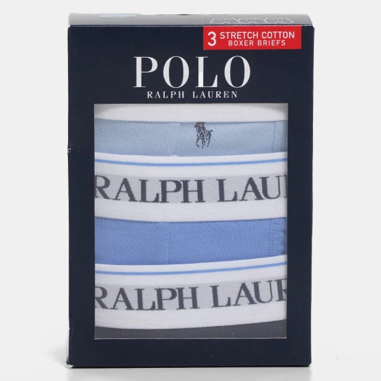 Καλύτερη πώληση 🔥 Εσώρουχα Polo Ralph Lauren Boxer Brief 3 Pack Ανδρικά Μποξεράκια 3PK EL BLU AOPP/HB BLU/NPT NVY 👏 5 Καλύτερη πώληση 🔥 Εσώρουχα Polo Ralph Lauren Boxer Brief 3 Pack Ανδρικά Μποξεράκια 3PK EL BLU AOPP/HB BLU/NPT NVY 👏 - Image 3