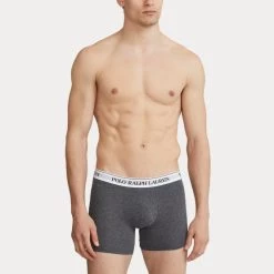 Πολύ καλή προσφορά 💯 Εσώρουχα Polo Ralph Lauren Boxer Brief 3 Pack Ανδρικά Μποξεράκια BLACK AOPP/CHRCL HTR/WHITE ❤️ -adidas-originals Κατάστημα polo ralph lauren boxer brief 3 pack boxer brief 4