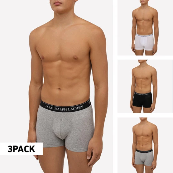 Flash Sale 🎁 Εσώρουχα Polo Ralph Lauren Classic 3Pack Ανδρικά Μποξεράκια WHITE/POLO BLK/ANDOVER HTR 🔥 3 Flash Sale 🎁 Εσώρουχα Polo Ralph Lauren Classic 3Pack Ανδρικά Μποξεράκια WHITE/POLO BLK/ANDOVER HTR 🔥