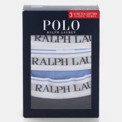 Κουπόνι 🥰 Εσώρουχα Polo Ralph Lauren Classic Trunk-3 Pack Ανδρικά Μποξεράκια 3PK EL BLU AOPP/HB BLU/NPT NVY ✔️ -adidas-originals Κατάστημα polo ralph lauren clssic trunk 3 pack trunk 38