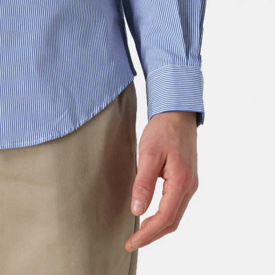 Κουπόνι ✨ Πουκάμισα Polo Ralph Lauren Slim Fit Stretch Poplin Ανδρικό Πουκάμισο 2866 BLUE/WHITE HAIRLINE STRIP 😉 5 Κουπόνι ✨ Πουκάμισα Polo Ralph Lauren Slim Fit Stretch Poplin Ανδρικό Πουκάμισο 2866 BLUE/WHITE HAIRLINE STRIP 😉 - Image 3