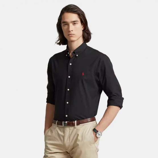 Best Pirce 👏 Μπλούζα μακρύ μανίκι Polo Ralph Lauren Slim Fit Stretch Poplin Ανδρικό Πουκάμισο POLO BLACK 🛒 3 Best Pirce 👏 Μπλούζα μακρύ μανίκι Polo Ralph Lauren Slim Fit Stretch Poplin Ανδρικό Πουκάμισο POLO BLACK 🛒