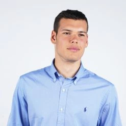 ΧΟΝΔΡΙΚΟ ΕΜΠΟΡΙΟ 🎉 Πουκάμισα Polo Ralph Lauren Ανδρικό Πουκάμισο 2865 BLUE END ON END 🎁 -adidas-originals Κατάστημα polo ralph lauren cubdppcs long sleeve sport shirt 48