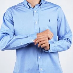 ΧΟΝΔΡΙΚΟ ΕΜΠΟΡΙΟ 🎉 Πουκάμισα Polo Ralph Lauren Ανδρικό Πουκάμισο 2865 BLUE END ON END 🎁 -adidas-originals Κατάστημα polo ralph lauren cubdppcs long sleeve sport shirt 49