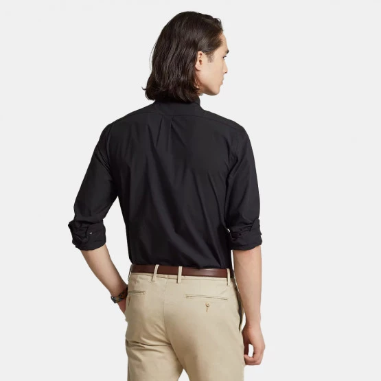 Best Pirce 👏 Μπλούζα μακρύ μανίκι Polo Ralph Lauren Slim Fit Stretch Poplin Ανδρικό Πουκάμισο POLO BLACK 🛒 4 Best Pirce 👏 Μπλούζα μακρύ μανίκι Polo Ralph Lauren Slim Fit Stretch Poplin Ανδρικό Πουκάμισο POLO BLACK 🛒 - Image 2