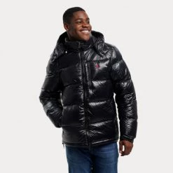 Πολύ καλή προσφορά 🔥 Μπουφάν Polo Ralph Lauren Ανδρικό Μπουφάν POLO BLACK GLOSSY 👏