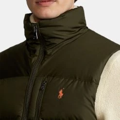 Το φθηνότερο 🔥 Αμάνικα Μπουφάν Polo Ralph Lauren Water-Repellent Down Ανδρικό Αμάνικο Μπουφάν COMPANY OLIVE ❤️ -adidas-originals Κατάστημα polo ralph lauren el cap vest down fill vest 2
