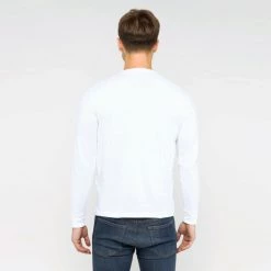 Καλύτερη πώληση 😀 Μπλούζα μακρύ μανίκι Polo Ralph Lauren Ανδρική Μπλούζα με Μακρύ Μανίκι WHITE 👍 -adidas-originals Κατάστημα polo ralph lauren lscncmslm5 long sleeve t shirt 1