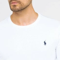 Καλύτερη πώληση 😀 Μπλούζα μακρύ μανίκι Polo Ralph Lauren Ανδρική Μπλούζα με Μακρύ Μανίκι WHITE 👍 -adidas-originals Κατάστημα polo ralph lauren lscncmslm5 long sleeve t shirt 2