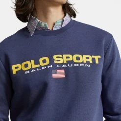 Προώθηση 🎉 Φούτερ Polo Ralph Lauren Sport Fleece Ανδρικό Φούτερ DARK COBALT ✨ 8 Προώθηση 🎉 Φούτερ Polo Ralph Lauren Sport Fleece Ανδρικό Φούτερ DARK COBALT ✨ -adidas-originals Κατάστημα polo ralph lauren lscnm5 long sleeve sweatshirt 2