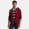 Φτηνός 🔥 Ζακέτες Polo Ralph Lauren Cotton-Blend Ανδρική Ζακέτα HOLIDAY RED 🥰 -adidas-originals Κατάστημα polo ralph lauren lsfzhoodm6 long sleeve knit