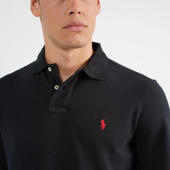 Νέος 💯 Πόλο Τ-shirts Polo Ralph Lauren Ανδρικό Μακρυμάνικο Πόλο POLO BLACK/C3870 🤩 7 Νέος 💯 Πόλο Τ-shirts Polo Ralph Lauren Ανδρικό Μακρυμάνικο Πόλο POLO BLACK/C3870 🤩 - Image 5