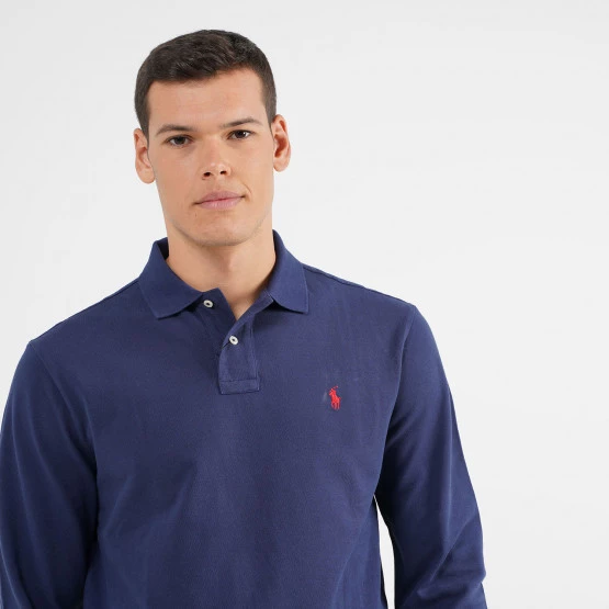 Τοπ 10 🔔 Πόλο Τ-shirts Polo Ralph Lauren Ανδρικό Μακρυμάνικο Πόλο NEWPORT NAVY/C3870 🧨 5 Τοπ 10 🔔 Πόλο Τ-shirts Polo Ralph Lauren Ανδρικό Μακρυμάνικο Πόλο NEWPORT NAVY/C3870 🧨 - Image 3