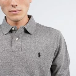 Flash Sale ✔️ Πόλο Τ-shirts Polo Ralph Lauren Ανδρικό Μακρυμάνικο Πόλο CANTERBURY HEATHER 💯 -adidas-originals Κατάστημα polo ralph lauren lskccmslm2 long sleeve knit 8