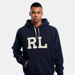 Εκπτωση 💯 Φούτερ Polo Ralph Lauren Ανδρική Μπλούζα με Κουκούλα CRUISE NAVY 🔔 -adidas-originals Κατάστημα polo ralph lauren lspohoodm4 long sleeve sweatshir 2