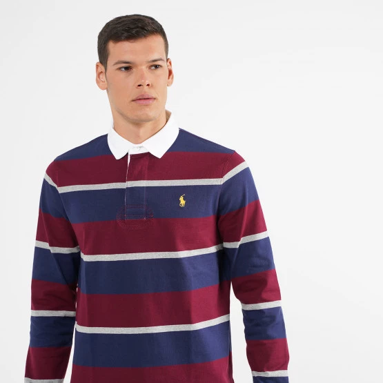 Νέος ✔️ Πόλο Τ-shirts Polo Ralph Lauren Aνδρική Μακρυμάνικη Μπλούζα με γιακά CLASSIC WINE MULTI 👏 5 Νέος ✔️ Πόλο Τ-shirts Polo Ralph Lauren Aνδρική Μακρυμάνικη Μπλούζα με γιακά CLASSIC WINE MULTI 👏 - Image 3