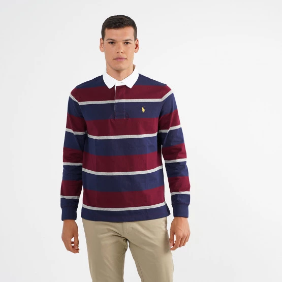 Νέος ✔️ Πόλο Τ-shirts Polo Ralph Lauren Aνδρική Μακρυμάνικη Μπλούζα με γιακά CLASSIC WINE MULTI 👏 3 Νέος ✔️ Πόλο Τ-shirts Polo Ralph Lauren Aνδρική Μακρυμάνικη Μπλούζα με γιακά CLASSIC WINE MULTI 👏
