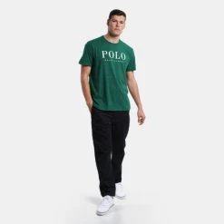 Εκπτωση ⌛ T-Shirts | Μπλούζα κοντό μανίκι Polo Ralph Lauren Classics Ανδρικό T-Shirt GREEN 🔔 -adidas-originals Κατάστημα polo ralph lauren m classics 1 t shirt 12