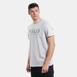 Νέος ❤️ T-Shirts | Μπλούζα κοντό μανίκι Polo Ralph Lauren Classics Ανδρικό T-Shirt GREY 😉 -adidas-originals Κατάστημα polo ralph lauren m classics 1 t shirt 15