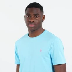 Αγορά 😍 T-Shirts | Μπλούζα κοντό μανίκι Polo Ralph Lauren Ανδρικό T-Shirt BLUE 💯 -adidas-originals Κατάστημα polo ralph lauren m classics 2 t shirt 16