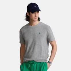 ΧΟΝΔΡΙΚΟ ΕΜΠΟΡΙΟ ❤️ T-Shirts | Μπλούζα κοντό μανίκι Polo Ralph Lauren Classics 2 Ανδρικό T-Shirt GREY 🎁