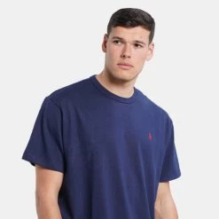 Προώθηση ✔️ T-Shirts | Μπλούζα κοντό μανίκι Polo Ralph Lauren Classic Ανδρικό T-Shirt Blue 🌟 -adidas-originals Κατάστημα polo ralph lauren m classics t shirt 2