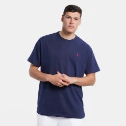 Προώθηση ✔️ T-Shirts | Μπλούζα κοντό μανίκι Polo Ralph Lauren Classic Ανδρικό T-Shirt Blue 🌟 -adidas-originals Κατάστημα polo ralph lauren m classics t shirt 3