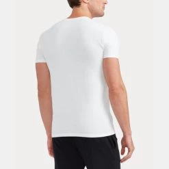 Τοπ 10 💯 T-Shirts | Μπλούζα κοντό μανίκι Polo Ralph Lauren 3-Pack Ανδρικά T-shirt WHITE/BLACK/ANDOVER HTHR 🤩 -adidas-originals Κατάστημα polo ralph lauren s s crew 3 pack crew undershirt 2