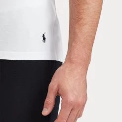 Τοπ 10 💯 T-Shirts | Μπλούζα κοντό μανίκι Polo Ralph Lauren 3-Pack Ανδρικά T-shirt WHITE/BLACK/ANDOVER HTHR 🤩 -adidas-originals Κατάστημα polo ralph lauren s s crew 3 pack crew undershirt 3