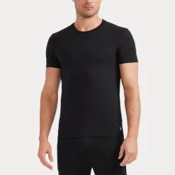 Τοπ 10 💯 T-Shirts | Μπλούζα κοντό μανίκι Polo Ralph Lauren 3-Pack Ανδρικά T-shirt WHITE/BLACK/ANDOVER HTHR 🤩 -adidas-originals Κατάστημα polo ralph lauren s s crew 3 pack crew undershirt 5