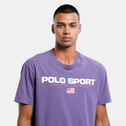 Εκπτωση 🎉 T-Shirts | Μπλούζα κοντό μανίκι Polo Ralph Lauren Ανδρικό T-shirt JUNEBERRY 🔔 -adidas-originals Κατάστημα polo ralph lauren sscnclsm1 short sleeve t shirt 5