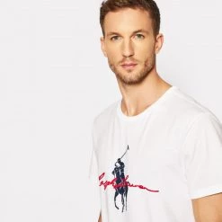 Ολοκαίνουργιο 😀 T-Shirts | Μπλούζα κοντό μανίκι Polo Ralph Lauren Ανδρικό T-shirt WHITE 🔥 -adidas-originals Κατάστημα polo ralph lauren sscncmslm1 short sleeve t shirt 2