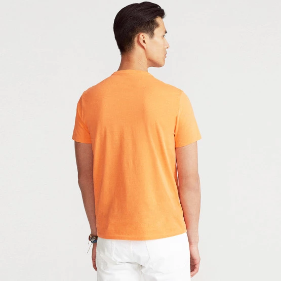 Εξοδος ⌛ T-Shirts | Μπλούζα κοντό μανίκι Polo Ralph Lauren Custom Slim Ανδρικό T-Shirt CLASSIC PEACH/C5368 🔔 4 Εξοδος ⌛ T-Shirts | Μπλούζα κοντό μανίκι Polo Ralph Lauren Custom Slim Ανδρικό T-Shirt CLASSIC PEACH/C5368 🔔 - Image 2