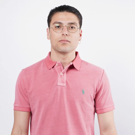 Φτηνός 🤩 Πόλο Τ-shirts Polo Ralph Lauren Classic Fit Mesh Ανδρικό Polo T-shirt DESERT ROSE 🤩 5 Φτηνός 🤩 Πόλο Τ-shirts Polo Ralph Lauren Classic Fit Mesh Ανδρικό Polo T-shirt DESERT ROSE 🤩 - Image 3