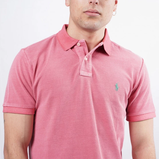 Φτηνός 🤩 Πόλο Τ-shirts Polo Ralph Lauren Classic Fit Mesh Ανδρικό Polo T-shirt DESERT ROSE 🤩 6 Φτηνός 🤩 Πόλο Τ-shirts Polo Ralph Lauren Classic Fit Mesh Ανδρικό Polo T-shirt DESERT ROSE 🤩 - Image 4