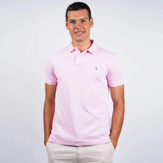 Φτηνός 🔔 Πόλο Τ-shirts Polo Ralph Lauren Ανδρική Πόλο Μπλούζα CARMEL PINK/C7349 🎁 3 Φτηνός 🔔 Πόλο Τ-shirts Polo Ralph Lauren Ανδρική Πόλο Μπλούζα CARMEL PINK/C7349 🎁
