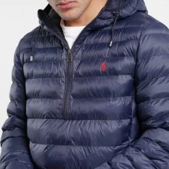 Best Pirce ⭐ Μπουφάν Polo Ralph Lauren Terra Ανδρικό Φούτερ COLLECTION NAVY 🌟 -adidas-originals Κατάστημα polo ralph lauren terra po insulated pullover 3