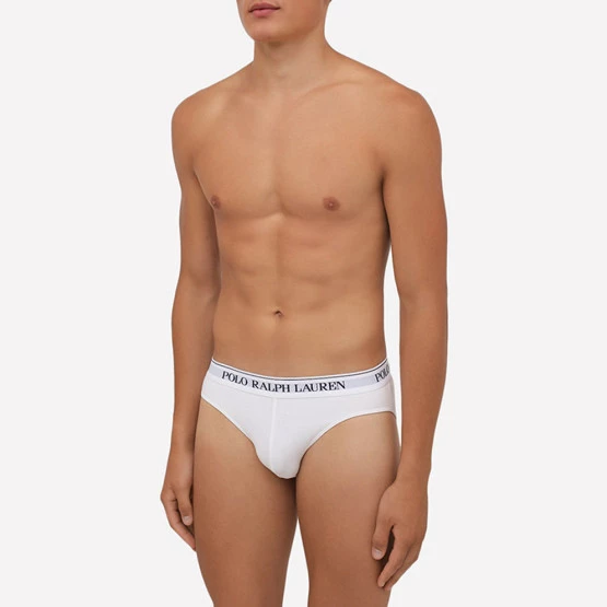 Νέος ✔️ Εσώρουχα Polo Ralph Lauren Ανδρικά Briefs WHITE/POLO BLK/ANDOVER HTR ⌛ 5 Νέος ✔️ Εσώρουχα Polo Ralph Lauren Ανδρικά Briefs WHITE/POLO BLK/ANDOVER HTR ⌛ - Image 3